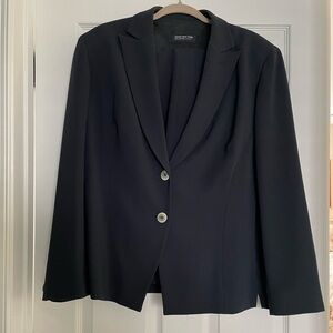 Navy blue pant suit. Jones New York